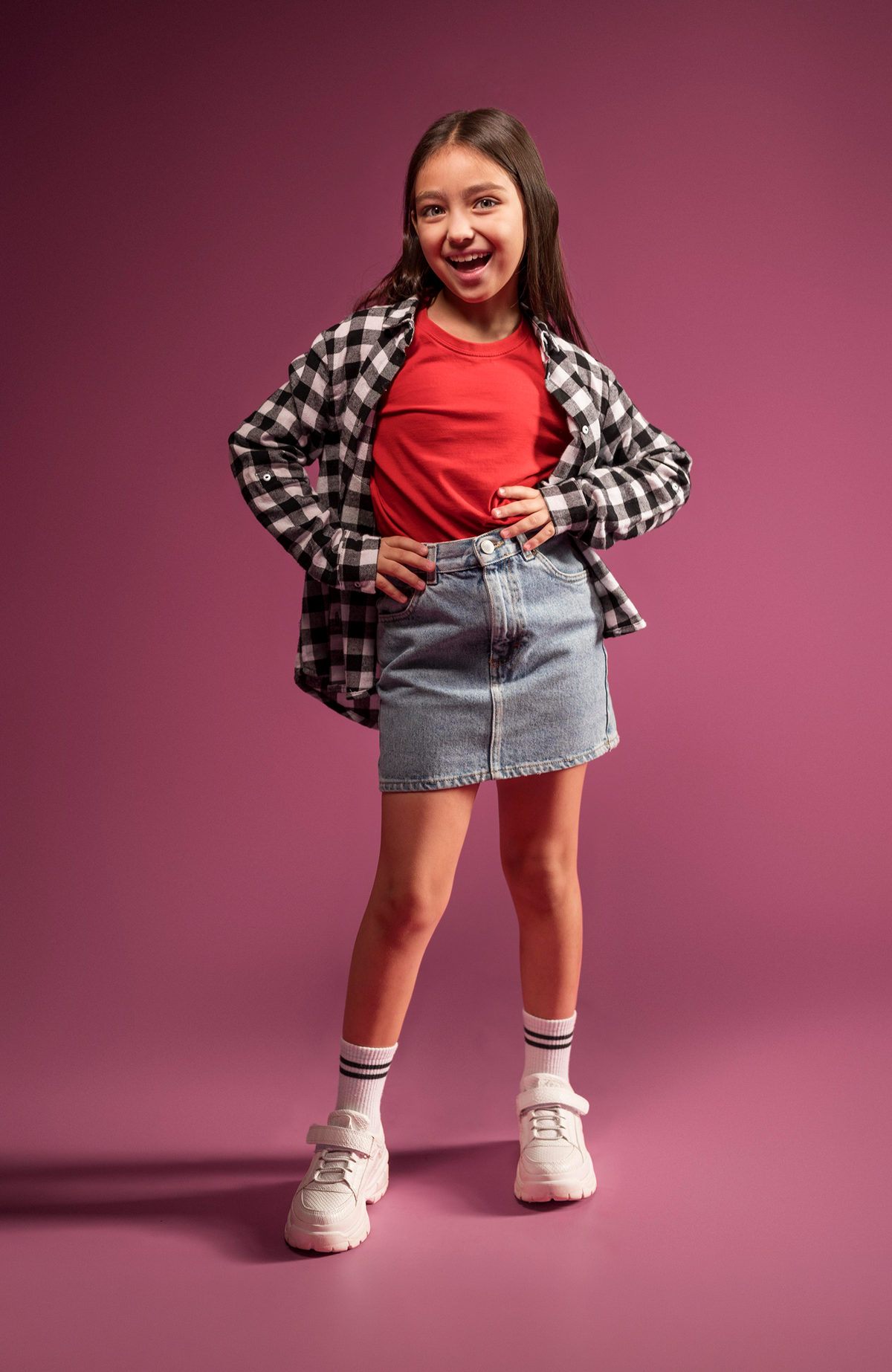 Cherry Pop Denim Outfit