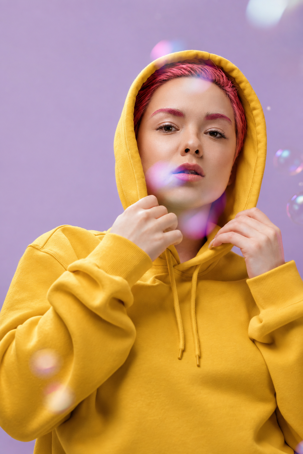 Hoodie - Mustard Yellow