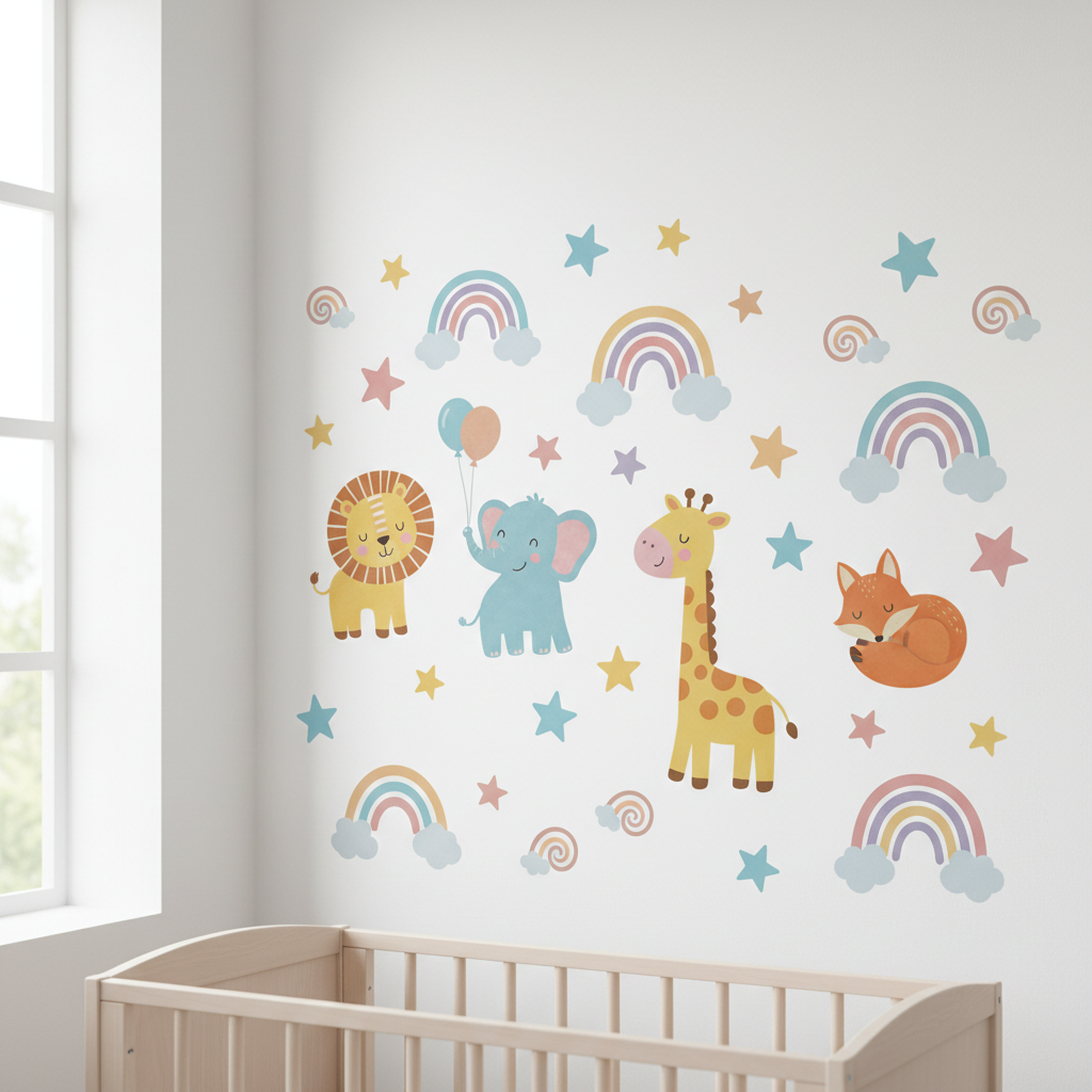 Kids Wall Sticker Set