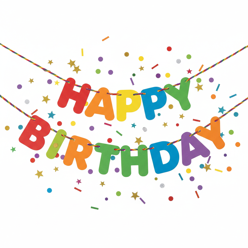 Kids Birthday Banner